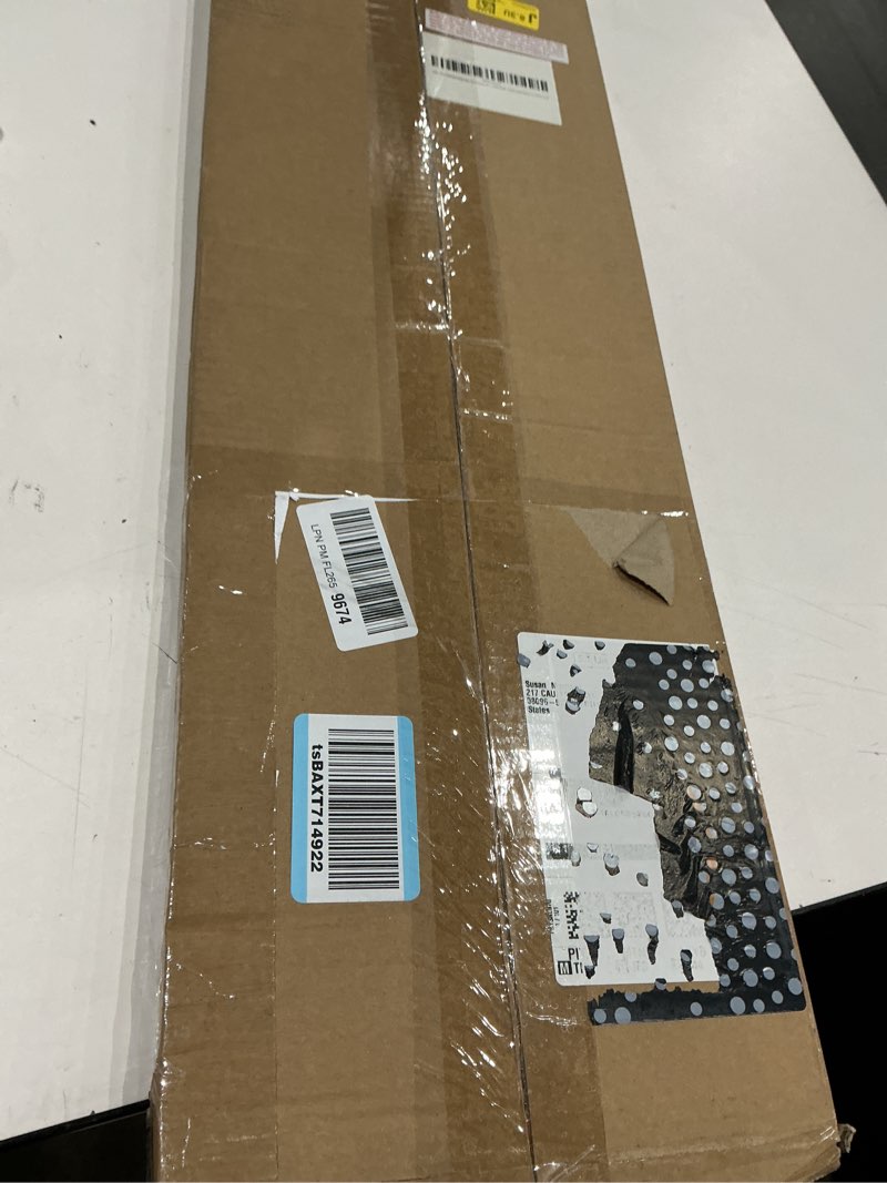 Condition photo showing Good Condition for fits 30x8 duct opening | steel return air grille by handua | vent cover grill for sidewall and ceiling | black | hvac cold air intake grille | outer dimensions: 31.75"w x 9.75" 1 30"w x 8"h [duct opening]