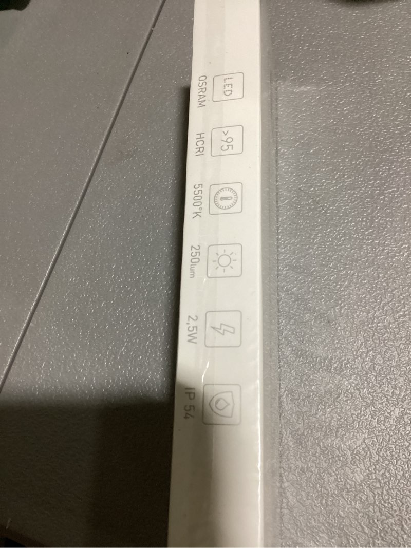 Condition photo showing New/Like New for AquaLighter NanoSoft LED Aquarium Lamp. White/Black