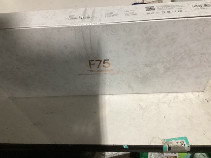 Condition photo showing Good Condition for (similar to) aula f75 wireless mechanical keyboard,creamy keyboard with rgb backlit hot swappable, 81 keys 75% layout gaming keyboard, bluetooth/2.4ghz/type-c, creamy sounding - reaper switches mix