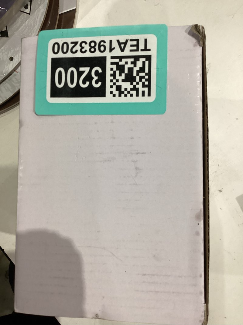 Condition photo showing New/Like New for Small Betta Fish Tank, Mini Fish Tank Stackable Fish Bowl Aquarium with Starfish Coral Decoration, Cube Fish Tank for Feeding Ant Moss Balls,76oz Large Black frame