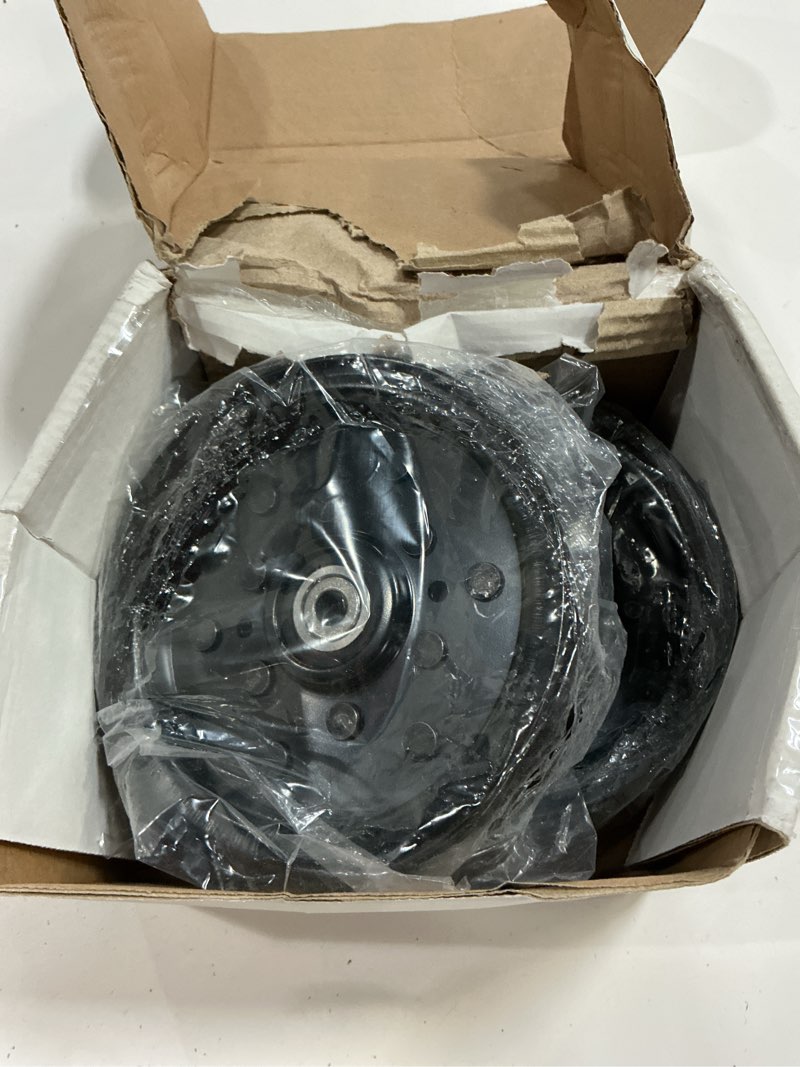 Condition photo showing Good Condition for idler pulley for 196106 197379 532196106 ayp husqvarna craftsman yth2448 yth2348 yth2146xp yth2242t 460zx 541zx 48" 54" decks mowers (2 pack)