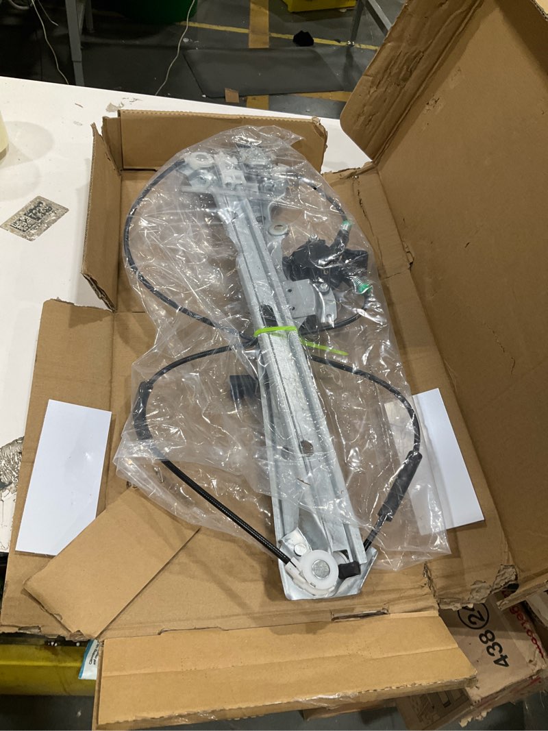 Condition photo showing Good Condition for front driver side power window regulator with motor fit for 2007 2008 2009 2010 2011 2012 2013 chevy silverado 1500 2500 3500 hd avalanche suburban tahoe, gmc sierra yukon xl, left, 741-442