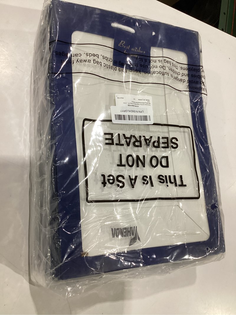 Condition photo showing New/Like New for yahenda 24 pcs large gift bags with clear window 13.8 x 9.8 x 5.9 transparent paper flower bouquet bags totes with handle for wedding birthday(dark blue)