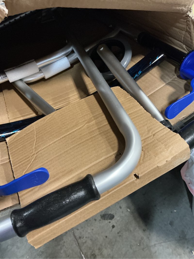 Condition photo showing Good Condition for Drive Medical 10226-1 Trigger Release Folding Walker, Brushed Steel