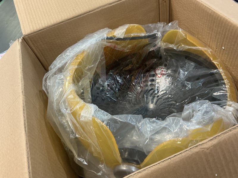 Condition photo showing Good Condition for TASALON Gold Portable Hooded Hair Dryer for Home, Standing 1875w Ionic Hooded Dryer on Wheels with Hood, Professional Adjustable Height Sit Under Bonnet Dryer for Women and Beauty Salon