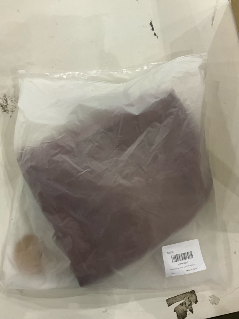 Condition photo showing New/Like New for Men's Baggy Hip Hop Jeans Wide Leg Skater Denim Pants Casual Loose Fit Long Trousers Streetwear B10 Red X-Small