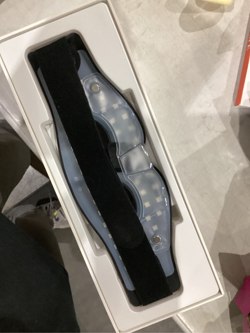 Condition photo showing Good Condition for inia red light therapy eye mask for under eye treatment & rejuvenation - skincare device for dark circles, wrinkles, forehead lines, crow's feet