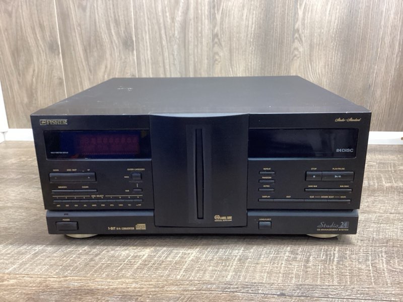Fisher dac-9735 24 disc changer 