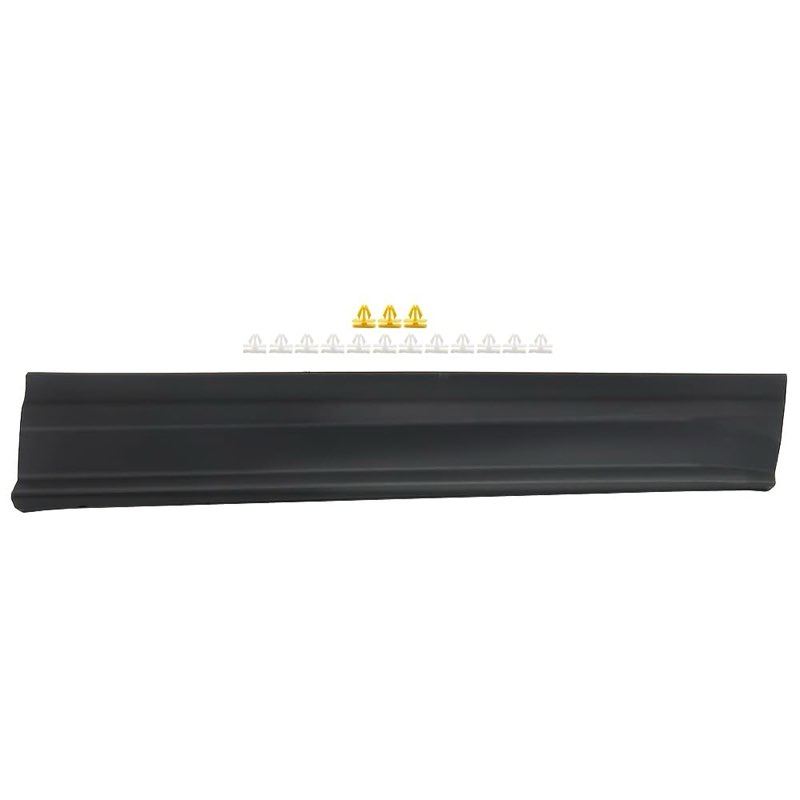 ZZDSNJ 84853274 Front Right Passenger Side Door Lower Molding Trim Glossy Black Compatible with 2018