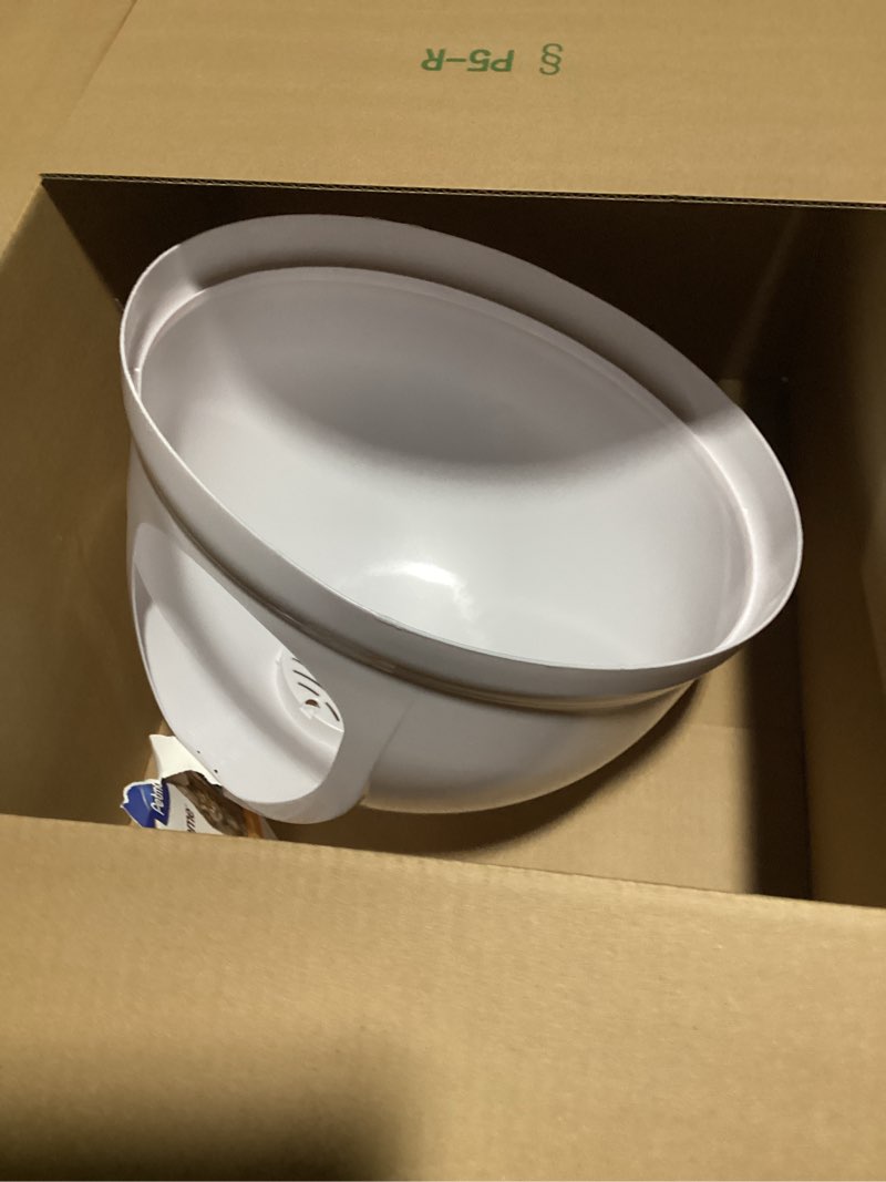 Condition photo showing As Is for Petmate Booda Dome Litter Box, white Pearl White One Size