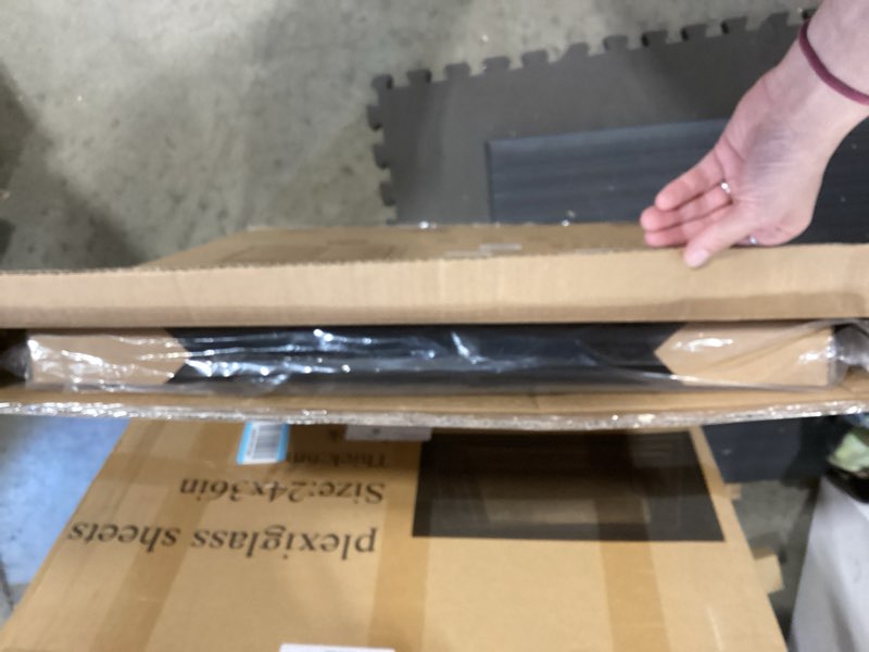 Condition photo showing Good Condition for babelio baby gate for stairs, kitchen & doorways, no bottom bar| one-handed operation| auto-close| hardware mount (drill needed) safety dog/pet gate (black - b17, 26-43" w, 28" h) black 28" h, 26-43" w-standard