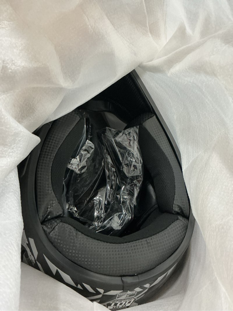 Condition photo showing New/Like New for spark dot certified youth motocross helmet kids dirt bike helmets - full face, lightweight & breathable for off-road e-bike bmx mx atv (with gloves goggles mask) 4pcs set, x-small (53-54cm), red x-small 1 red