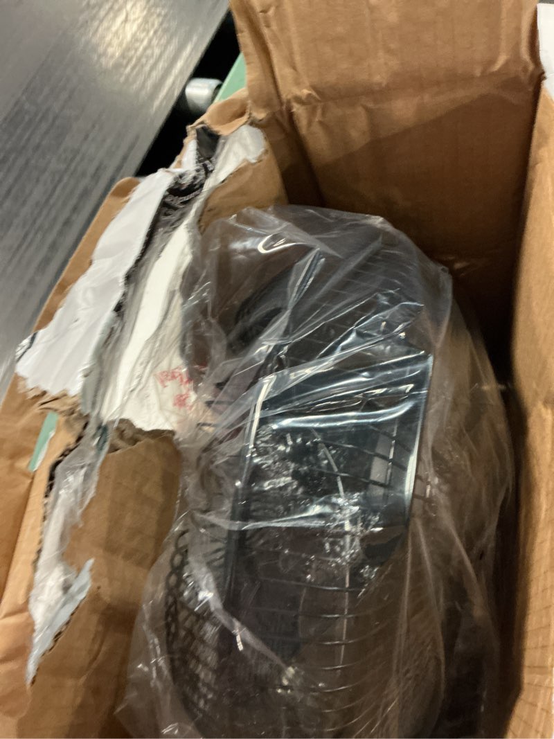 Condition photo showing Good Condition for mainstays 9 inch high velocity metal 3-speed fan with 360-degree tilt and wall mount 