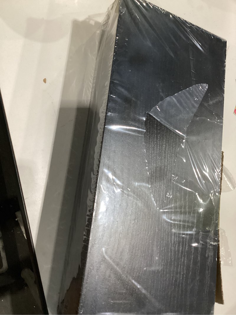 3 pack floating shelves black 