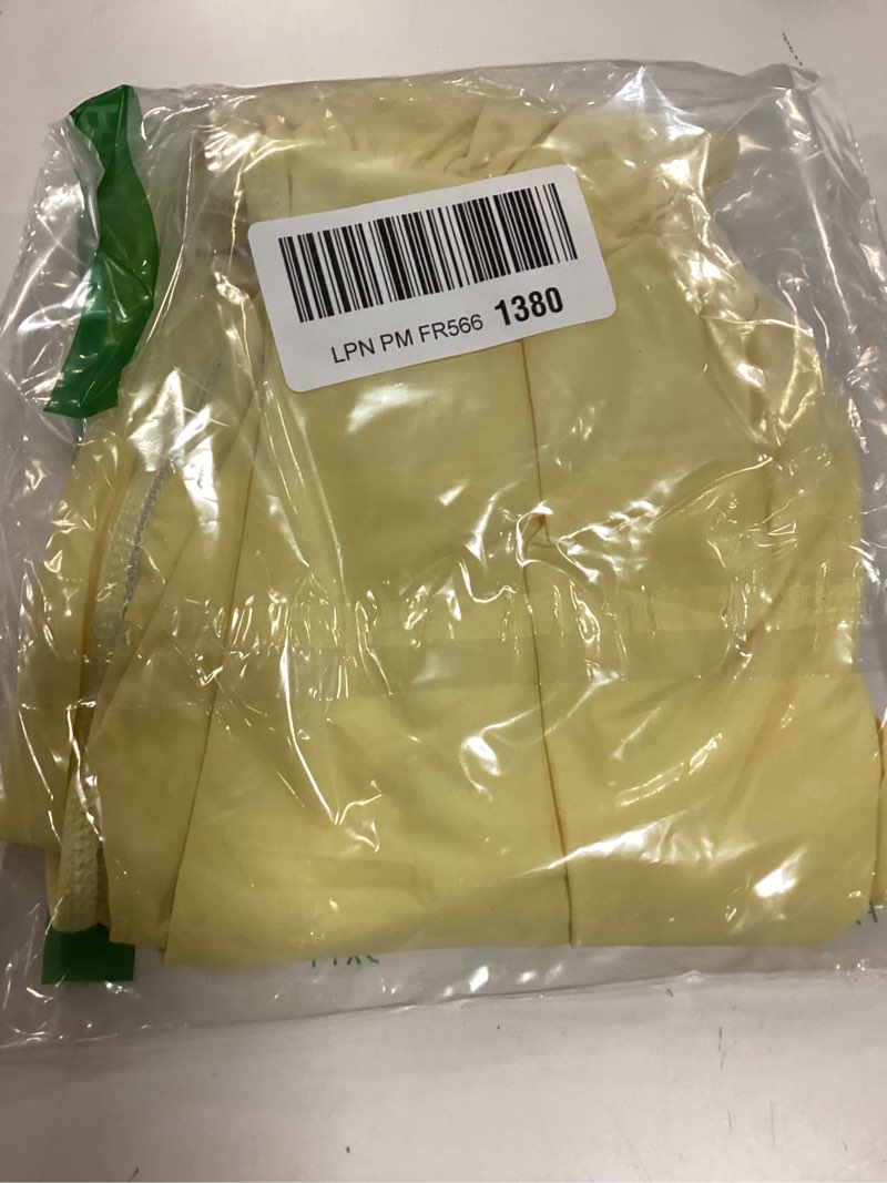 Condition photo showing New/Like New for milumia women's asymmetrical crop top y2k off the shoulder ruched sleeveless going out tops small yellow plain