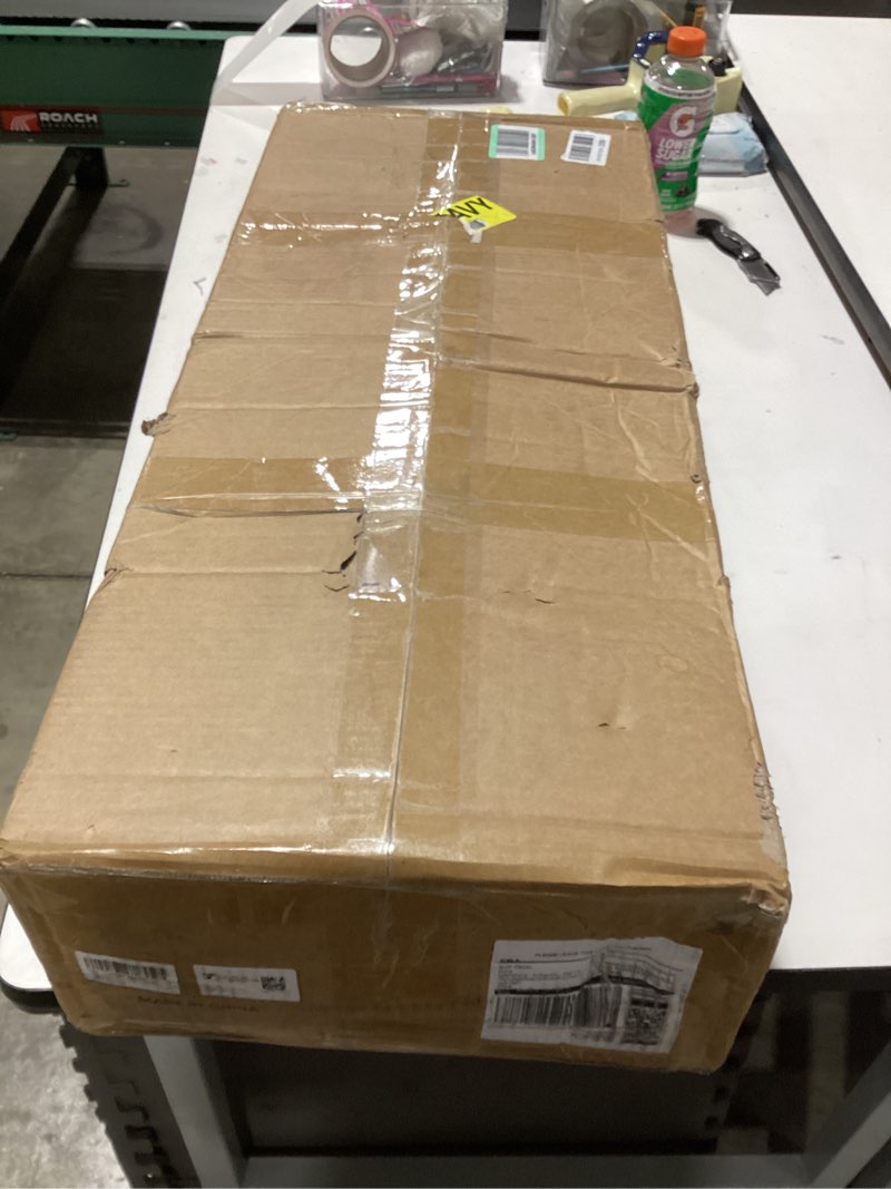 Condition photo showing New/Like New for storage racks - 2 pack, 5-tier freestanding steel shelving units with reinforced frame, adjustable garage organization shelves for warehouse, basement, workshop, 33.5" x 12.6" x 72", black 33.5" x 12.6" x 72"(2-pack)