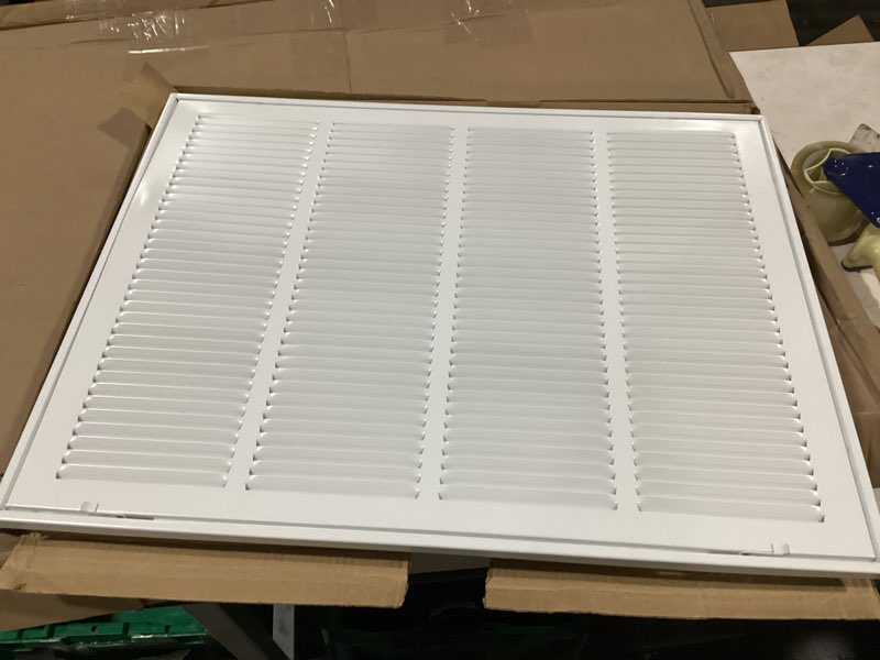 Condition photo showing New/Like New for Return Air Grille Vent Cover Grill for Wall and Ceiling,Air Return Vent Cover Fits Duct Opening 24"W x 18"H, HVAC A/C Cold Air Intake Grille 24''W×18''H