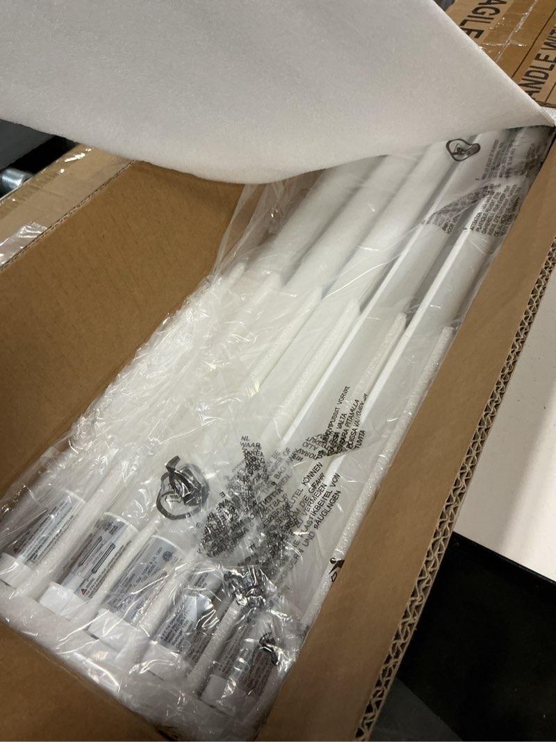 Condition photo showing New/Like New for hykolity 20 Pack 3CCT 4FT LED T8 Hybrid Type A+B Light Tube, 18W, 4000K/5000K/6500K Selectable, Plug & Play or Ballast Bypass, Single or Double End Powered, 2300lm, T8 T10 T12, 120-277V, UL, FCC 4 Ft | 3cct