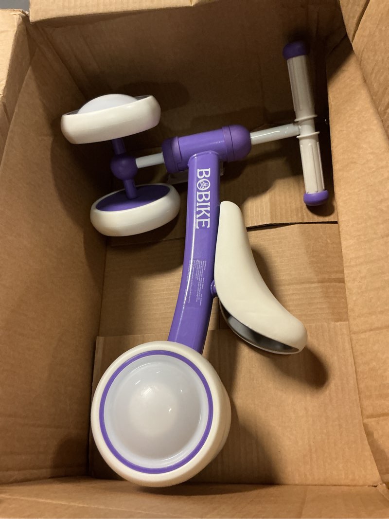 Condition photo showing Good Condition for baby balance bike toys for 12-36 months kids toy boy and girls gifts toddler best first birthday gift children walker no pedal infant 4 wheels bicycle purple