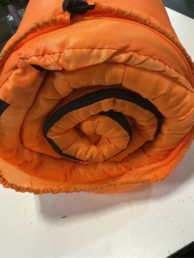 Condition photo showing Good Condition for bessport mummy sleeping bag | 15-45 ? extreme 3-4 season sleeping bag for adults cold weather– warm and washable, for hiking traveling & outdoor activities 32?-orange