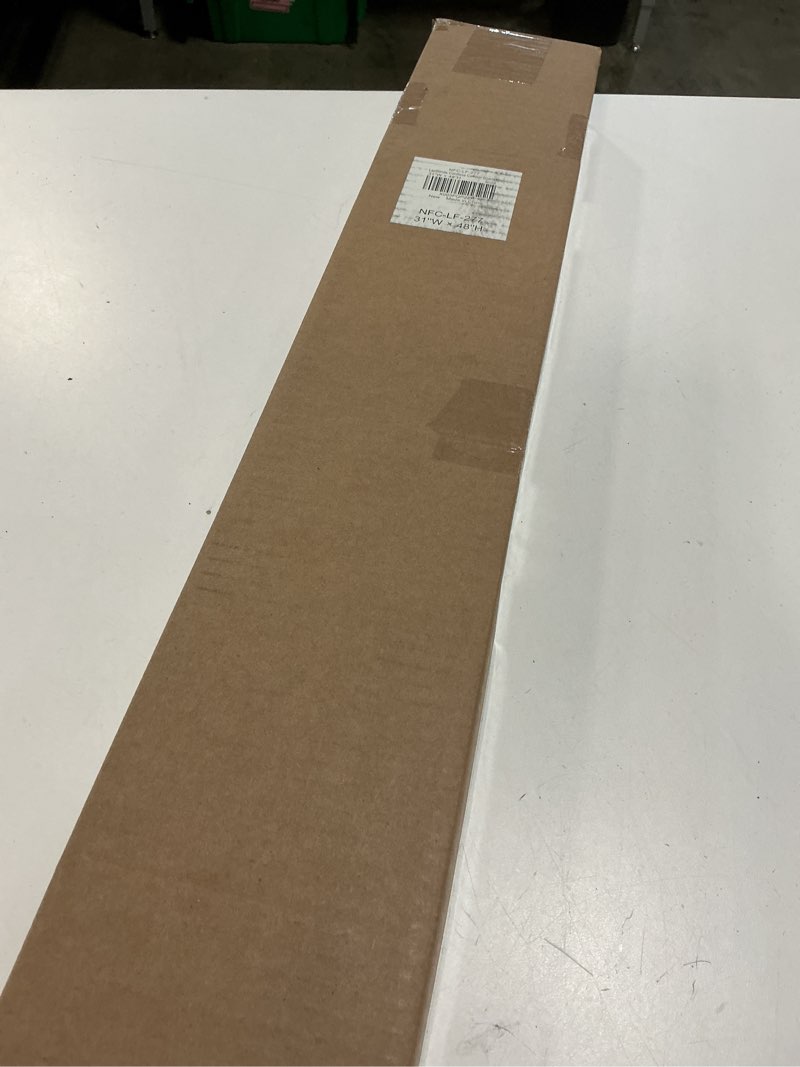 Condition photo showing New/Like New for lazblinds cordless cellular shades, no tools no drill light filtering honeycomb shades pleated blinds for windows, 31'' w x 48'' h, white light filtering-white 31'' w x 48'' h