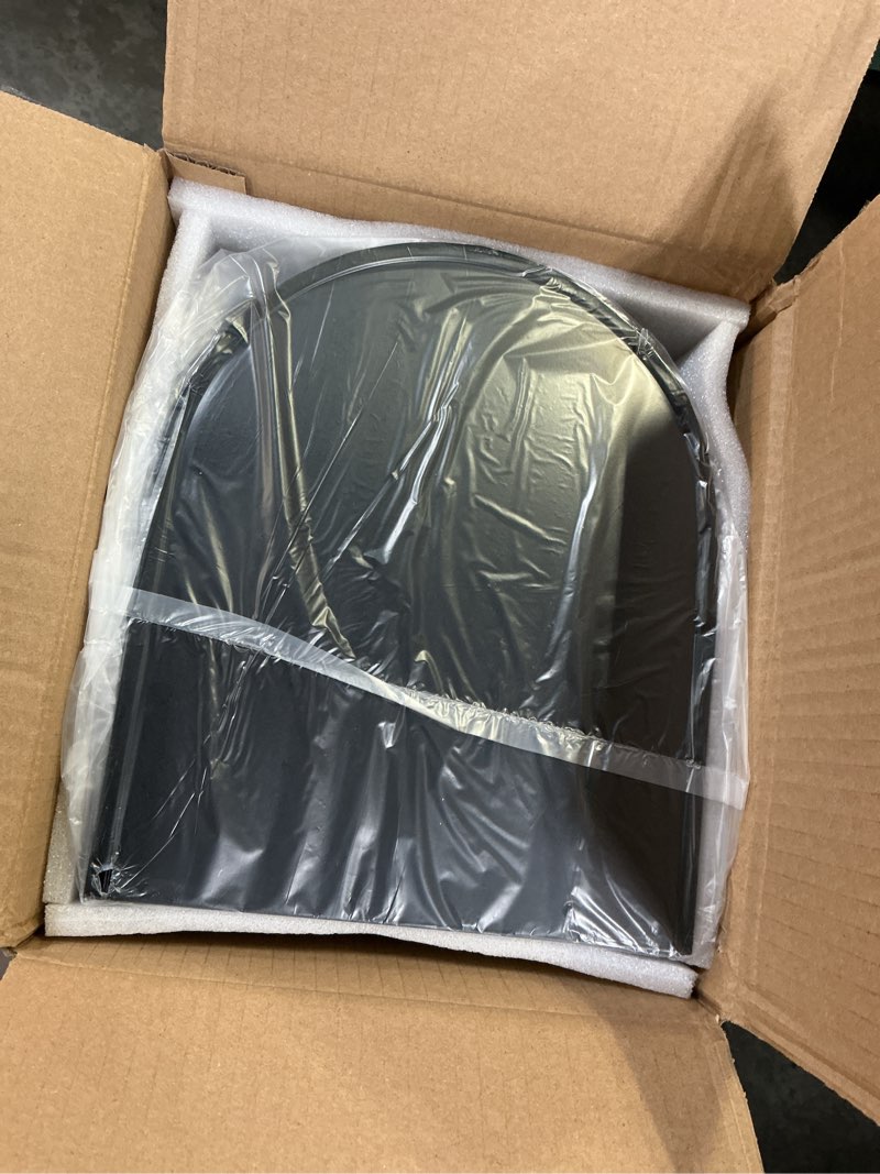 Condition photo showing Good Condition for Large Mailboxes for Outside, RAINHOL Black Metal Mailbox, Galvanized Steel Post Mount Mail Box, T3 Large Capacity, 23 x 10.7 x 8.9 Inches