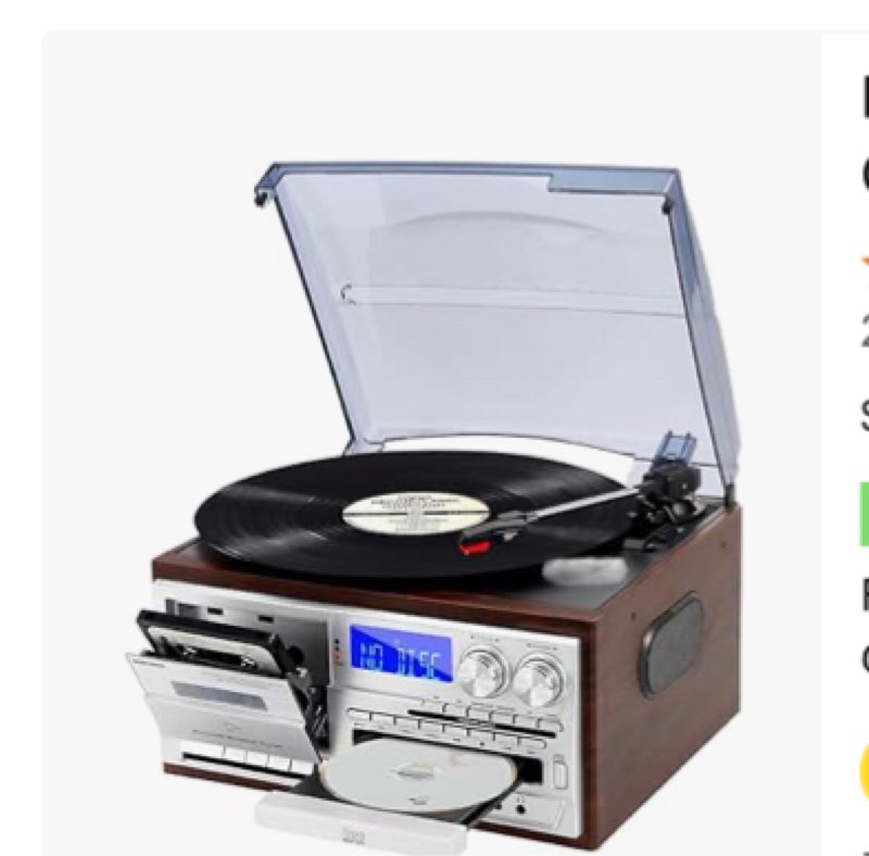 The Any Bluetooth Music Format Stereo Bluetooth Record Player