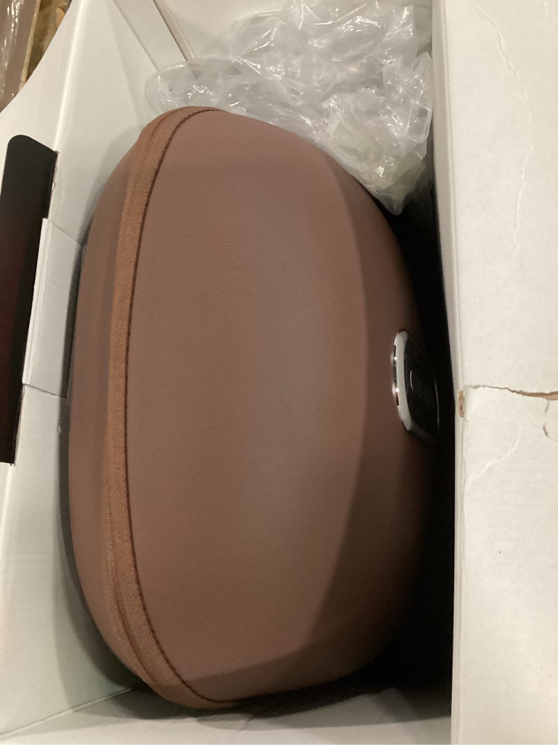 Condition photo showing As Is for nekteck shiatsu foot massager machine with heat, 2026 upgraded air compression deep kneading therapy feet massager, improve blood circulation and foot wellness, massage tools fsa eligible hsa eligible brown regular