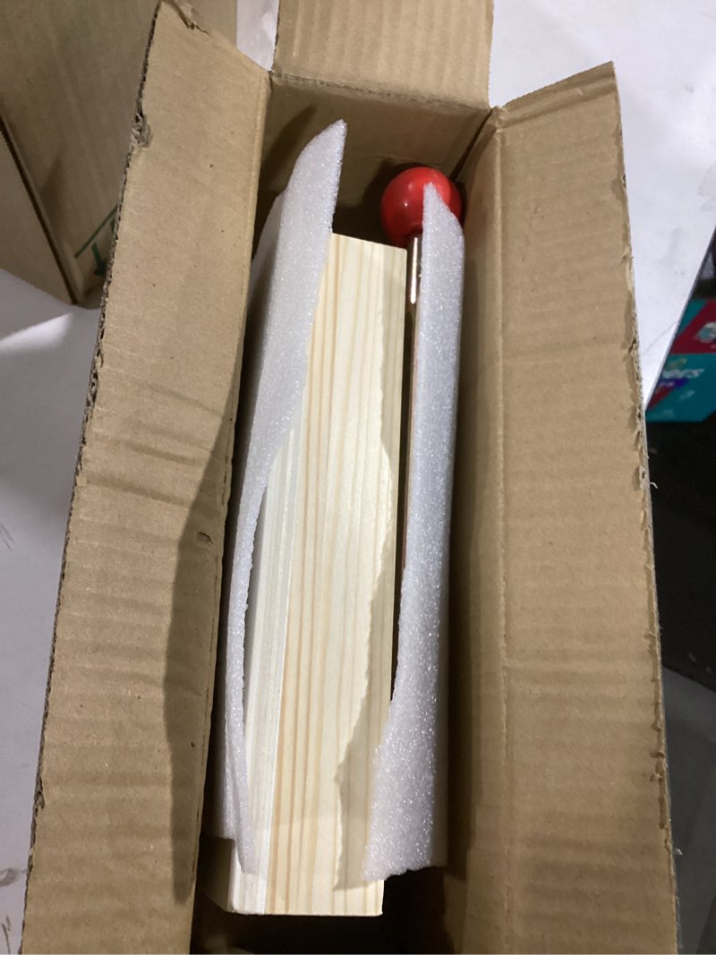 Condition photo showing Good Condition for Nut Cracker Heavy Duty Walnut Cracker with Wooden Base Adjustable Nut Tongs Manual Nut Crackers for All Nuts Nut Cracker Tool for Walnut Pecan Macadamia Hazelnuts Chestnut and More-4 Picks Included