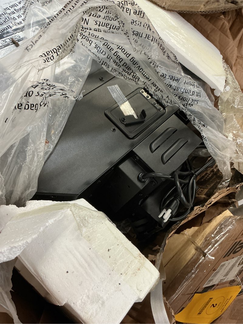 Condition photo showing As Is for pit boss dx series vertical 4 series 1300-sq. in black pellet smoker