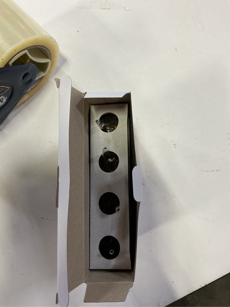 Condition photo showing New/Like New for ge led light bulbs, 40 watt, soft white, decorative bulbs, clear, medium base (4 pack)