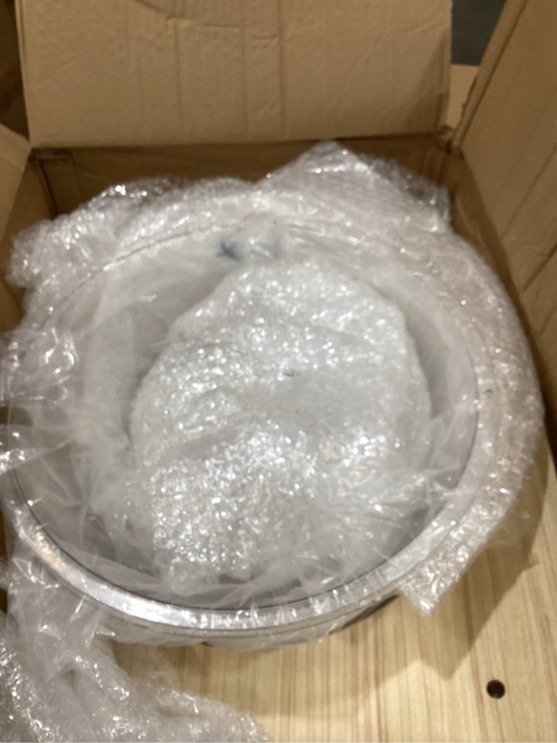Condition photo showing Good Condition for 2 set acrylic space clear cat capsule dome cover 11.81" capsule kitten bubble hammock diy cat tree replacement accessories wall shelves pet bed with wooden frame holder for sleeping lounging