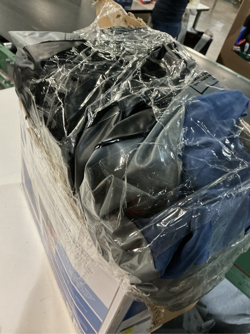 Condition photo showing As Is for bestway® tritech air mattress full 12" with built-in ac pump