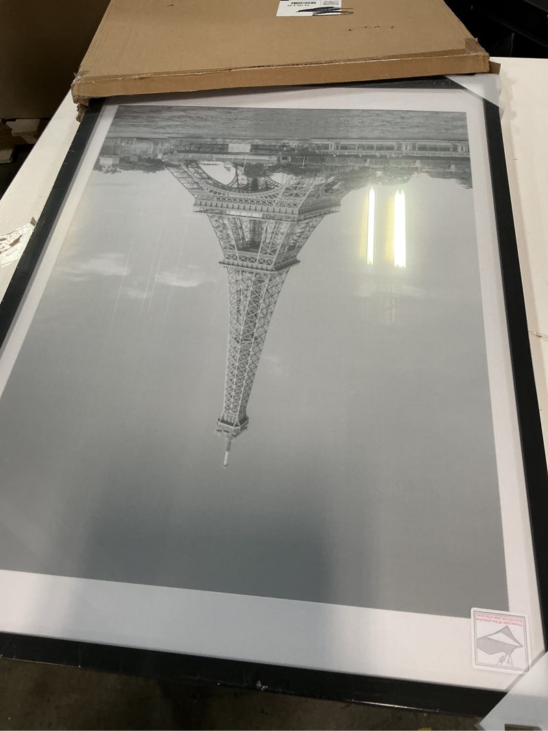 Condition photo showing New/Like New for upsimples 19.7x27.6 Puzzle Frame, Display 18x24in with Mat or 50x70cm Without, Wall Hanging 1000 Pieces Puzzles Frames, Black, 1 Pack Black 19.7x27.6