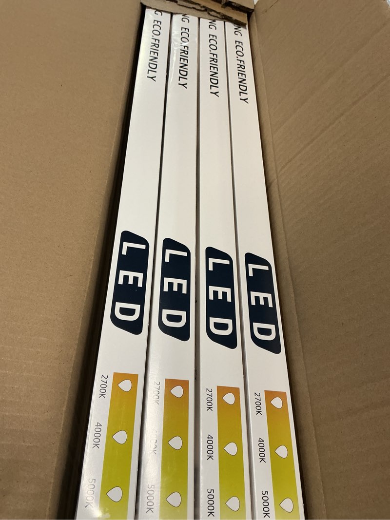 Condition photo showing Good Condition for barrina 4ft led t8 type b light tube, 24w, 3500lm, 6000k bright light, ballast bypass, 4 foot t8 fluorescent replacement tube, dual-end powered, t8 t10 t12 led replacement, frosted cover, 16 packs