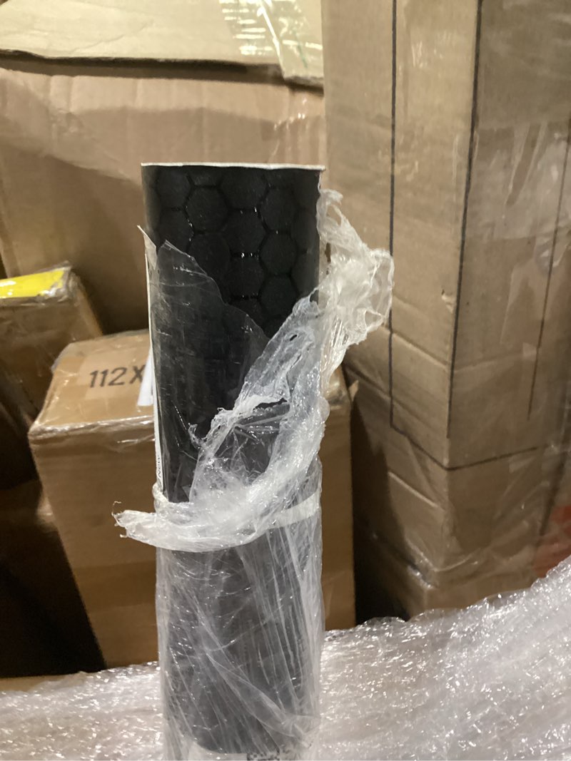 Condition photo showing As Is for vvivid+ stealth medium pattern camouflage vinyl wrap roll (6ft x 5ft, black) 6ft x 5ft black