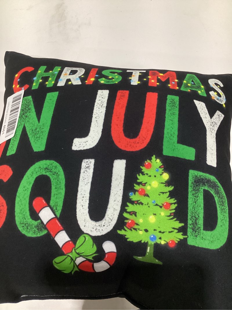 Throw pillow christmas in july squad ( 1) 