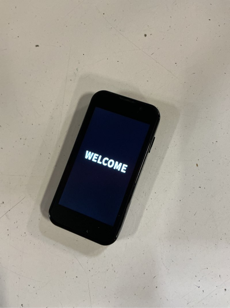Condition photo showing New/Like New for mini 3g smartphone unlock, 3-inch high-definition touch screen dual sim card dual standby mini phone, portable backup compact phone, suitable for students and children as gifts (black, 2gb+16gb).  *** working condition verified. no network or connectivity tests were performed.bidder be advised ***