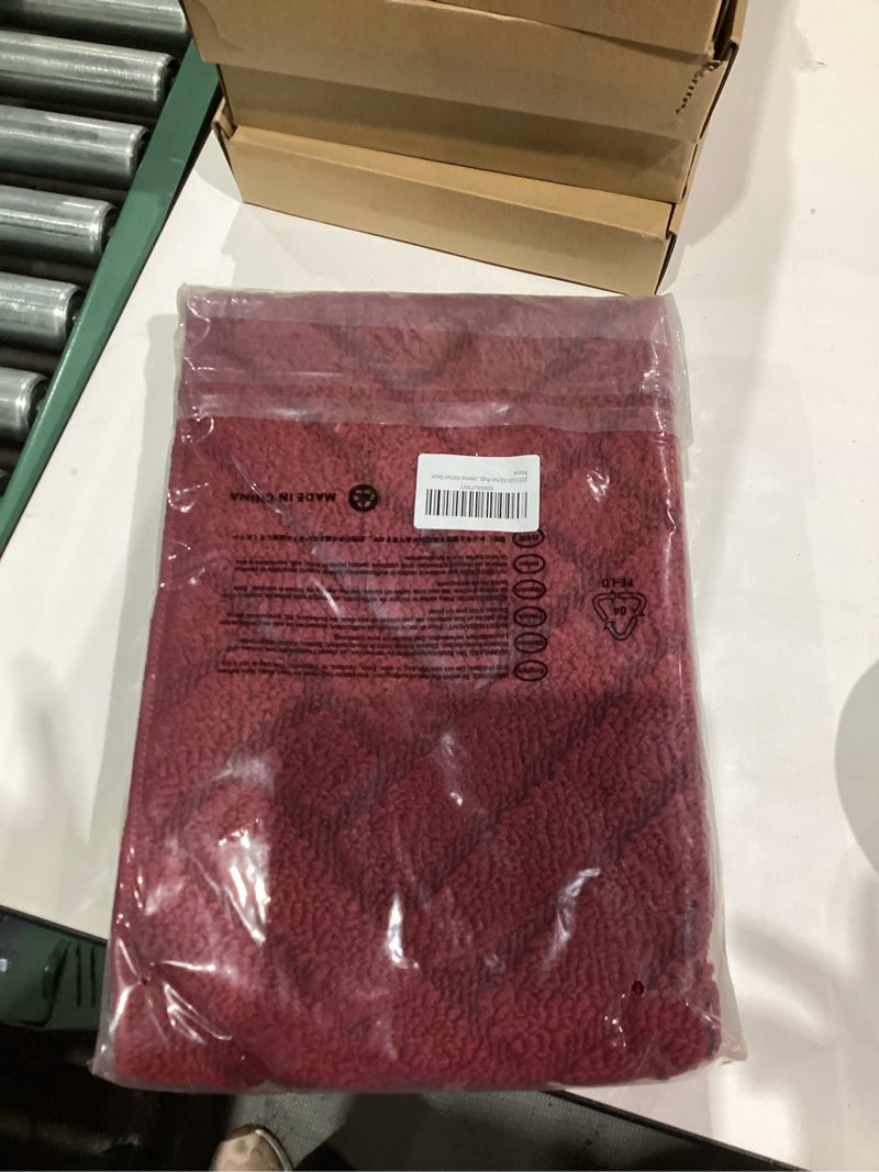 Condition photo showing New/Like New for Kitchen Rugs and Mats for Floor,Red Kitchen Runner Rug 20"x59" Washable Non Skid Absorbent Resist Dirt Comfort Standing Mat for Entryway,Hallway, Front of Sink,Christmas Kitchen Decor Red 1'8" x 4'11" (Runner)