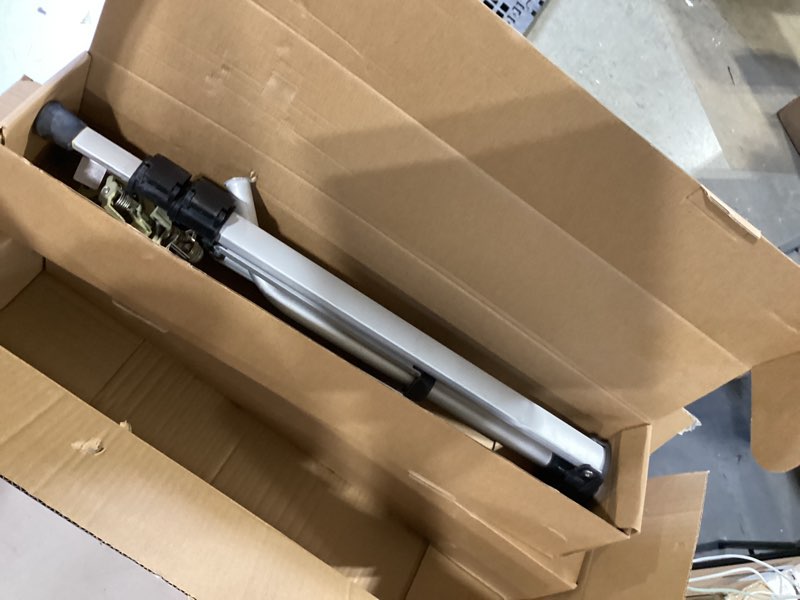 Condition photo showing As Is for 50" brass impact sprinkler on tripod base 2pcs,heavy duty metal pulsating telescoping tripod sprinkler,360 degree for large area,yard,lwan&garden waters up to 90 ft. diameter covering up to 6360sqft