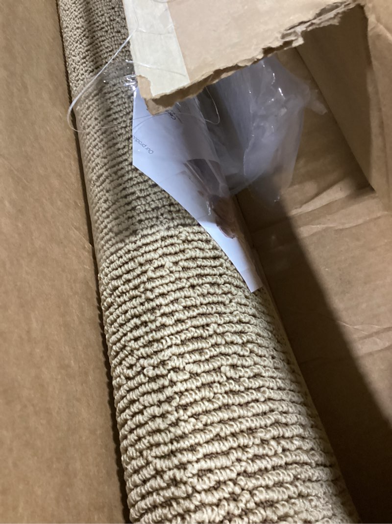 Condition photo showing Good Condition for PURRUGS Machine Washable Kitchen Rug 32" x 48", Non-Slip/Skid Kitchen Runner Rugs & Floor Mats, Super Absorbent Soft Area Rugs for Sink, Kitchen & Laundry, Rolled Packaging, Beige Beige 32" x 48"