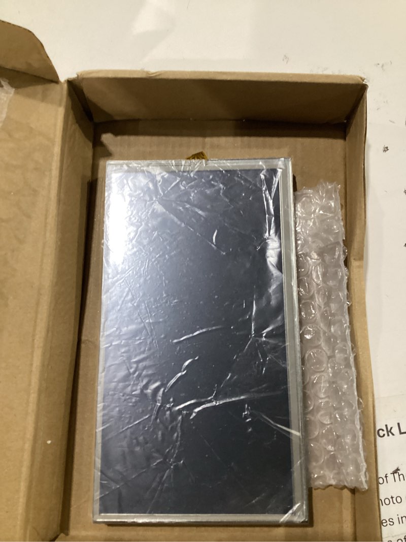 Condition photo showing As Is for 7" touch screen lcd display for 2014-2016 chevy spark sonic mylink 2012-2016 spark ev navigation radio la070wv1-td05
