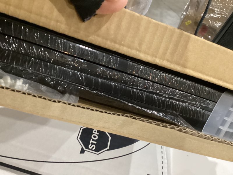 Condition photo showing Good Condition for Giftgarden Black 12x18 Picture Frame Set of 4, Matted to 11x17 Picture with Mat or 18x12 Poster Without Mat, Wall Hanging Display 17x11 Black*4