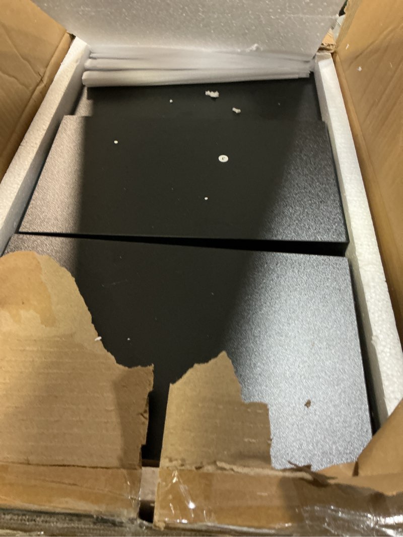 Condition photo showing Good Condition for 5 Tier Lack Floating Shelf, Black Wall Shelf Unit,Display Shelf 1 Black