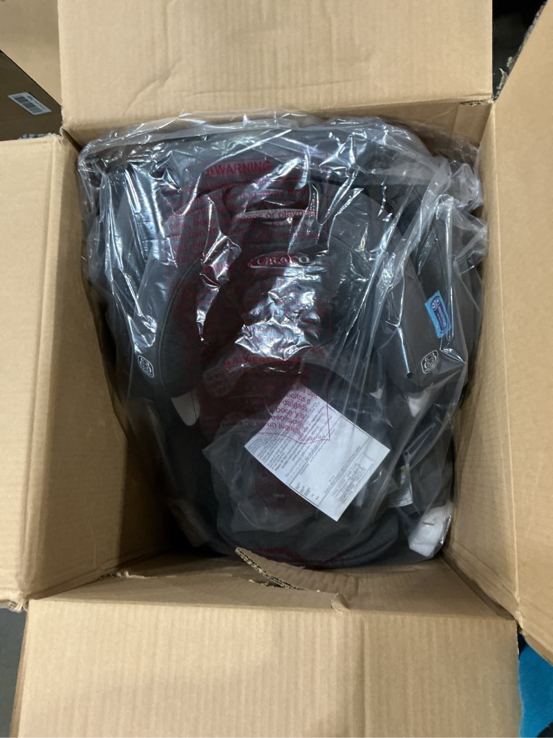 Condition photo showing New/Like New for Graco Turn2Me 3-in-1 Rotating Convertible Car Seat, Manchester, Featuring Headrest and Harness Adjust, Easy Installation and Steel Reinforced Frame