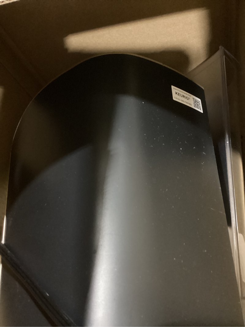 Condition photo showing New/Like New for Keurig K-Elite Single Serve K-Cup Pod Coffee Maker, with Strength and Temperature Control, Iced Coffee Capability, 8 to 12oz Brew Size, Programmable, Brushed Gold