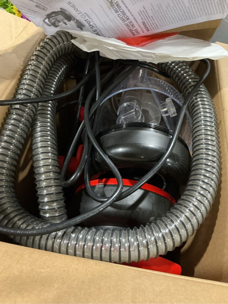 Condition photo showing Good Condition for dirt devil portable spot cleaner machine for carpet and upholstery, powerful suction spot cleaning machine with versatile tools, pair with dirt devil portable spot cleaner solution 6 fl oz (pack of 1) portable spot