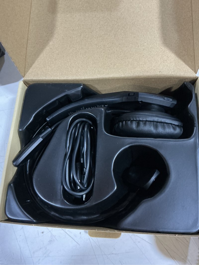 Condition photo showing Good Condition for trucker bluetooth headset, wireless headset with mic, bluetooth headsets with dual noise cancelling microphone & mute button, 55hrs working time pc headsets for cell phones, computer, truck driver black
