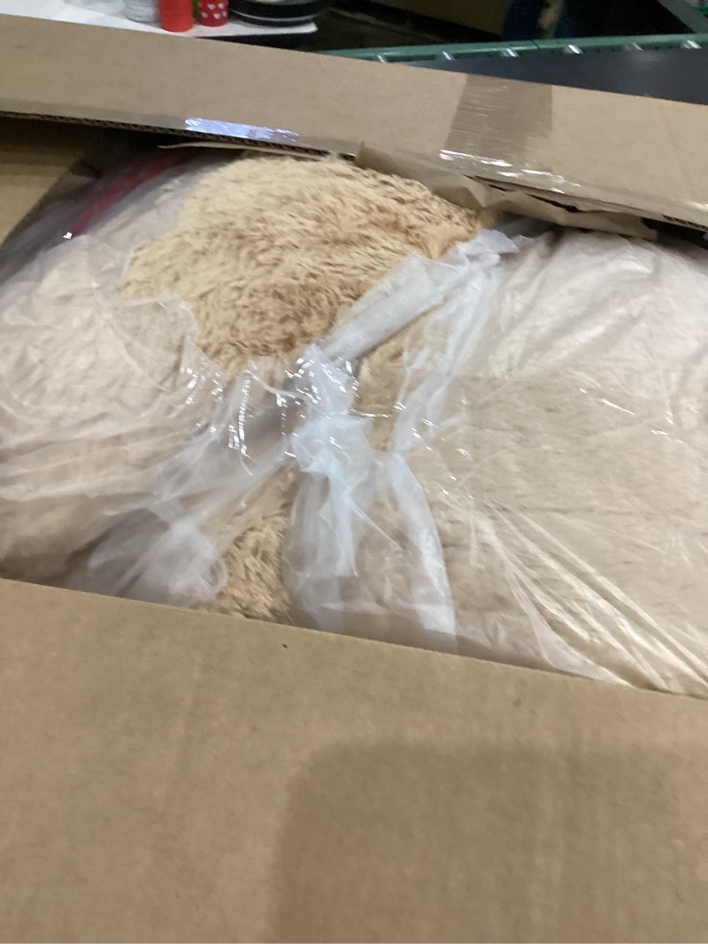 Condition photo showing Good Condition for tezituor giant teddy bear 6ft stuffed animals - â€œi love youâ€�red heart jumbo human size teddy bear for girlfriend,boyfriend,wife,lover-birthday, anniversary, valentines, or long distance brown with heart 6 feet