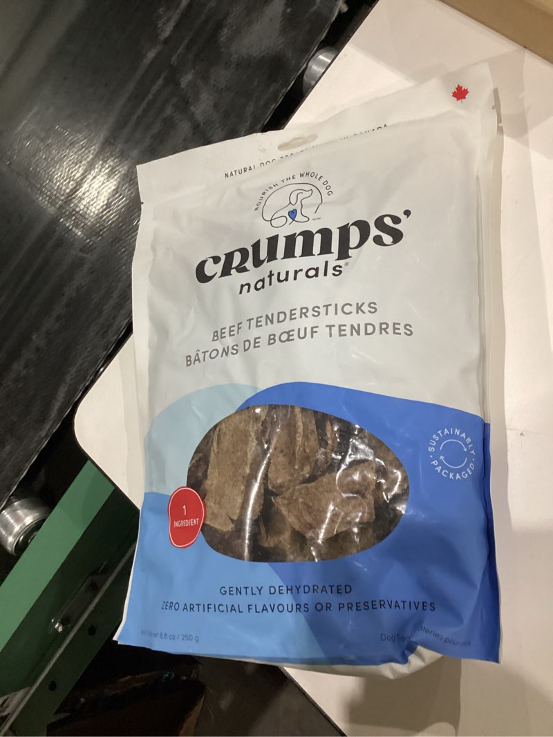 Condition photo showing New/Like New for Crumps' Naturals Beef Tender Sticks For Pets, 8.8-Ounce 8.8 Ounce (Pack of 1) Brown